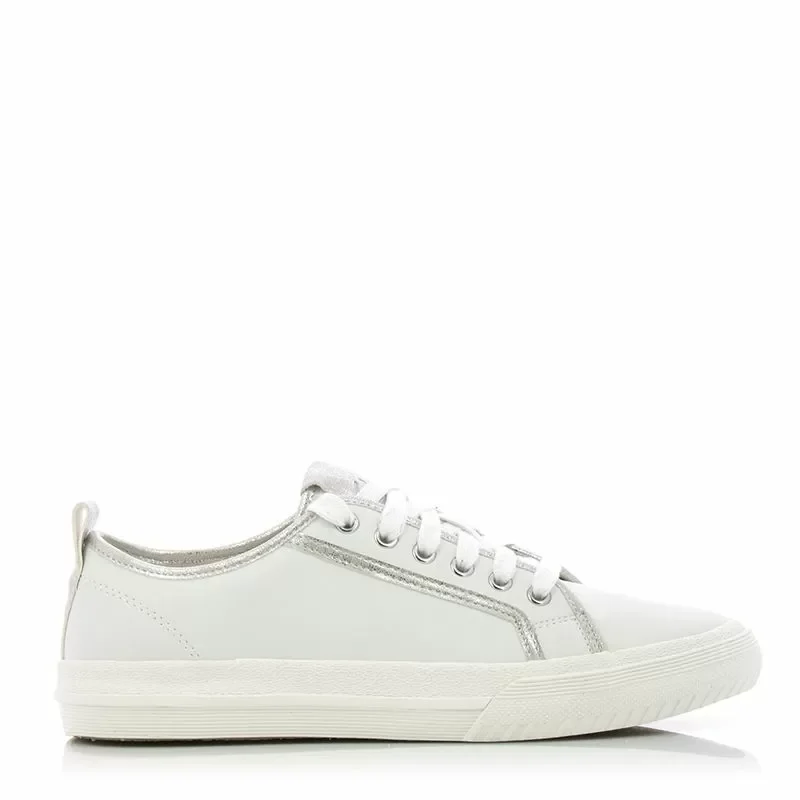 Дамски Гуменки CLARKS – 26169935 ROXBY LACE OFF WHITE
