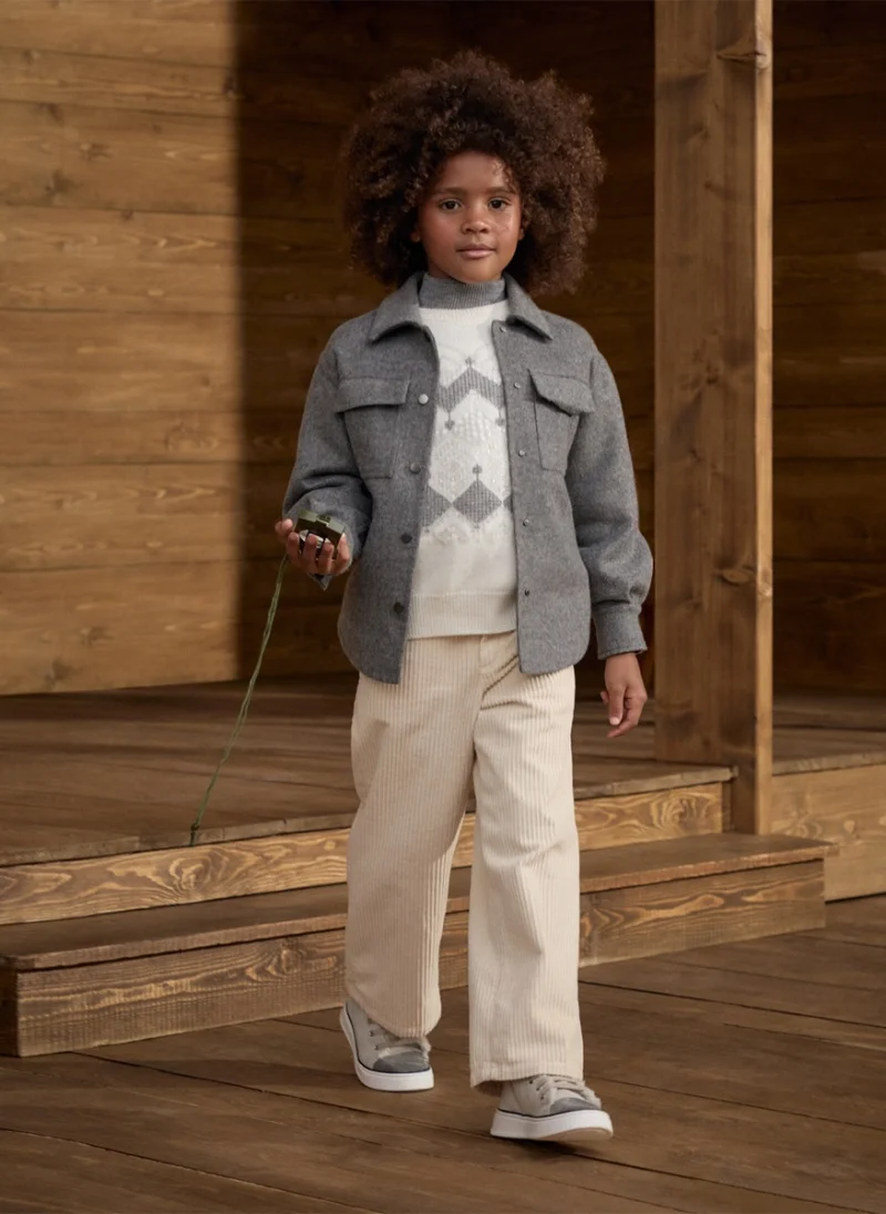 Пуловер от кашмир с пайети Brunello Cucinelli Kids 10 — снимка 5