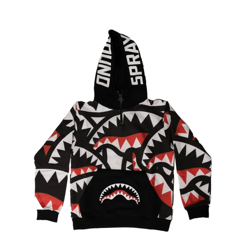 Детски суичър с качулка SPRAYGROUND