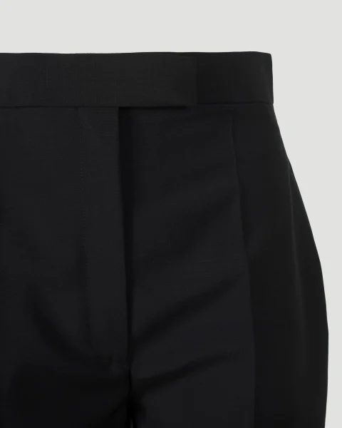 Wool Trousers in Black — снимка 2