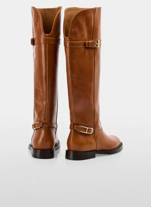 Кожени ботуши Marc Cain Collections — снимка 3