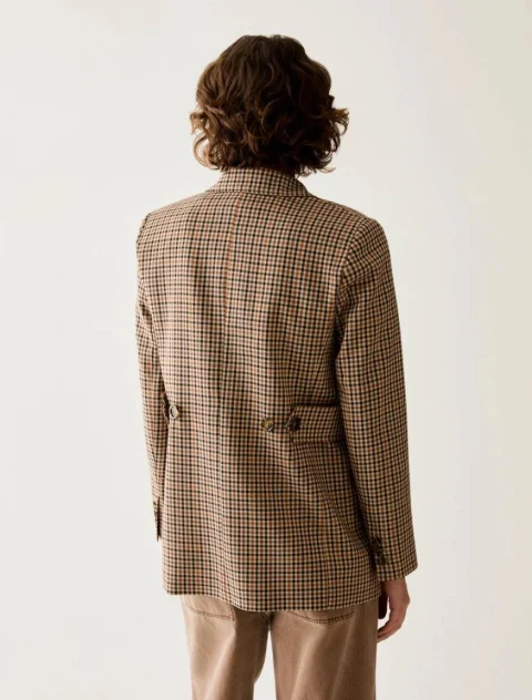 Двуредно сако 'Gingham' Pennyblack Pbbtilde — снимка 3