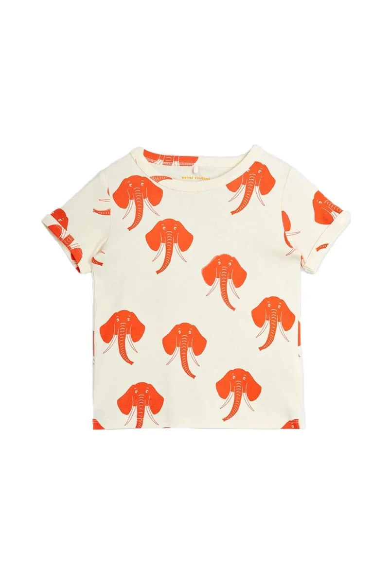 Детски T-shirt Elephants Aop Ss Tee 2222012011 offwhite