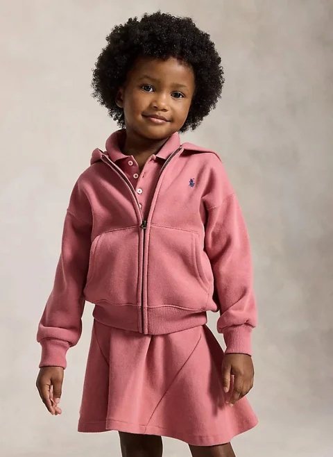 Суитшърт с качулка Ralph Lauren Kids 2-7