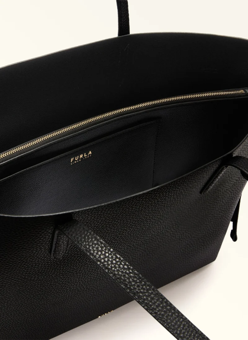 Кожена 'Tote' чанта Furla Ava Nero L — снимка 4