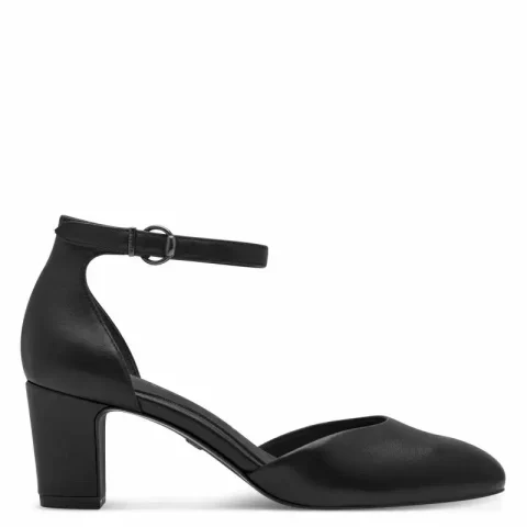 Токчета TAMARIS – 1-22401-42-003 BLACK LEATHER_1