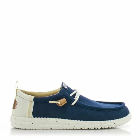 Мъжки Ежедневни HEY DUDE – 43086-4UA WALLY SUMMER BLUE/WHITE