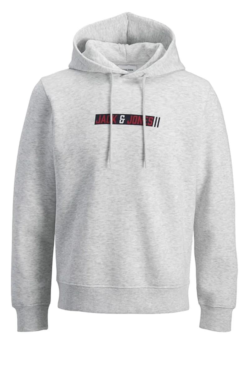 Суичър Jjmunk Hood 12298432 BS000107 white melange