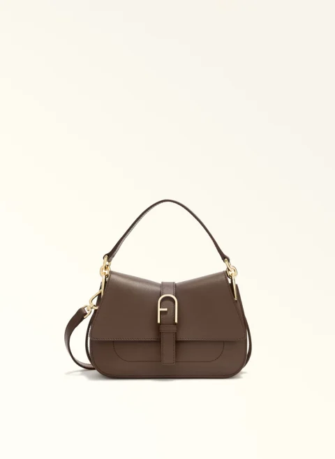 Чанта Furla Flow Mini Nuvola Espresso