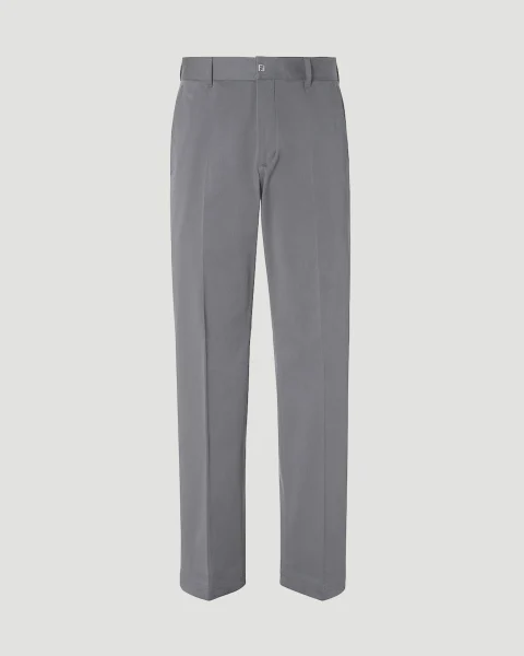 Grey Cotton Pants