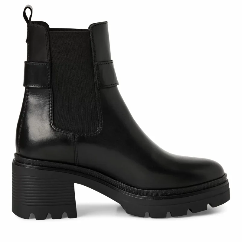 Дамски Боти На Ток TAMARIS – 1-25433-45-001 BLACK — снимка 2