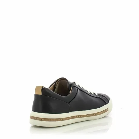 Дамски Сникърс CLARKS – 26141642 UN MAUI LACE BLACK LEATHER_1 — снимка 3