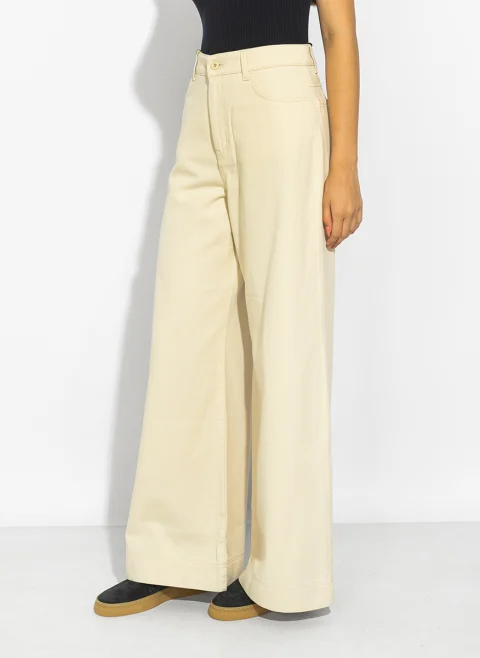 Панталон от деним Weekend Max Mara Wkdcanneti — снимка 4
