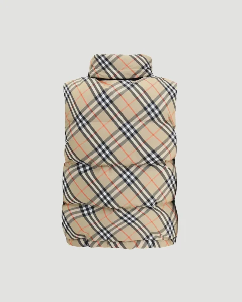 Check Puffer Gilet — снимка 3