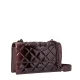 Дамска чанта бордо SMALL FLEMING TORY BURCH — снимка 3