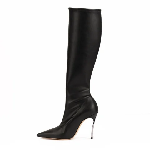 Дамски ботуши с ток "Blade" Casadei — снимка 7
