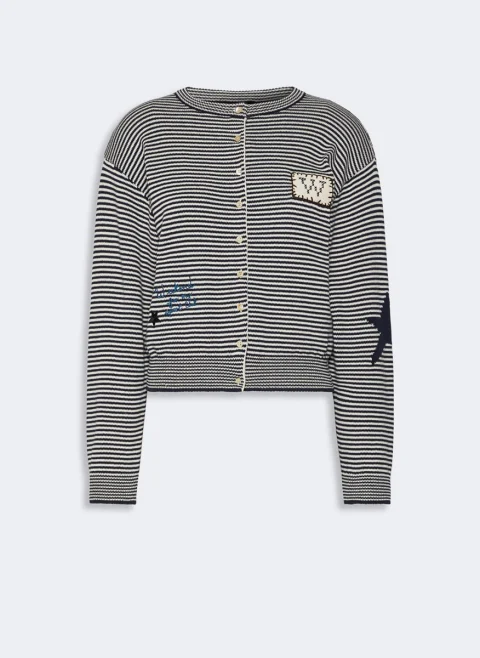 Жилетка с бродерия Weekend Max Mara Wkdteiera — снимка 7