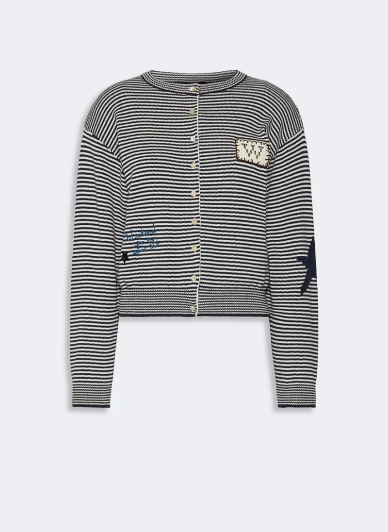Жилетка с бродерия Weekend Max Mara Wkdteiera — снимка 7