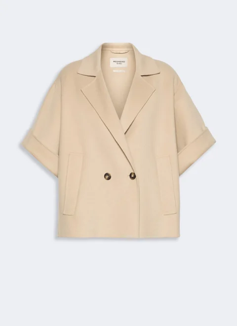 Палто от фина вълна Weekend Max Mara Wkdneo — снимка 11