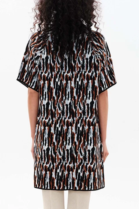 Рокля "Painted Illusion" Mini W235601 13287-printcaramel — снимка 2