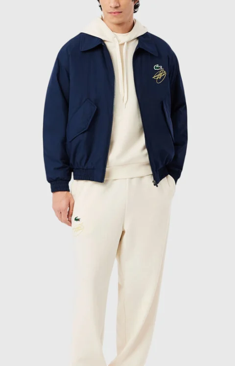 Суитшърт с качулка LACOSTE TENIS x NOVAK DJOKOVIC — снимка 2