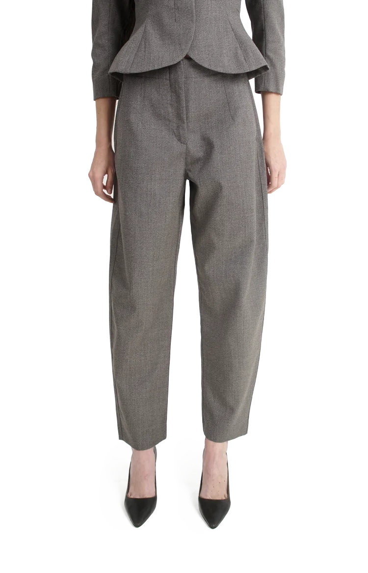 The Citta Pants in Dark Brown — снимка 2
