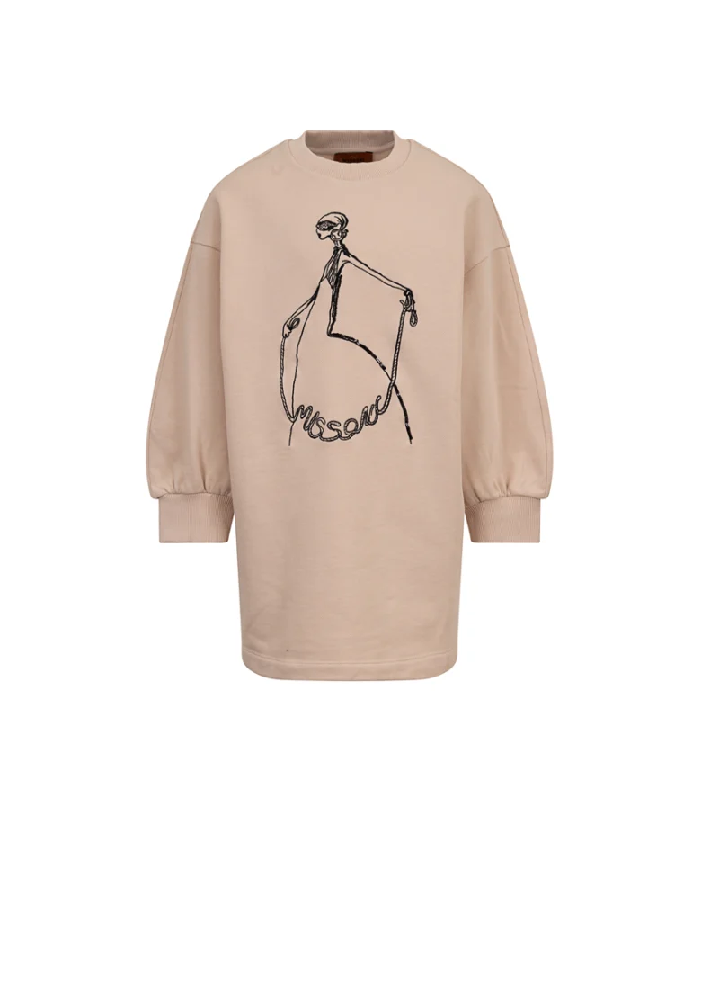 Рокля с бродерия Missoni Kids