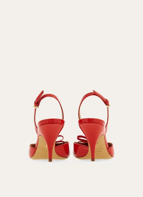 Обувки 'Mini bow slingback' Ferragamo — снимка 5