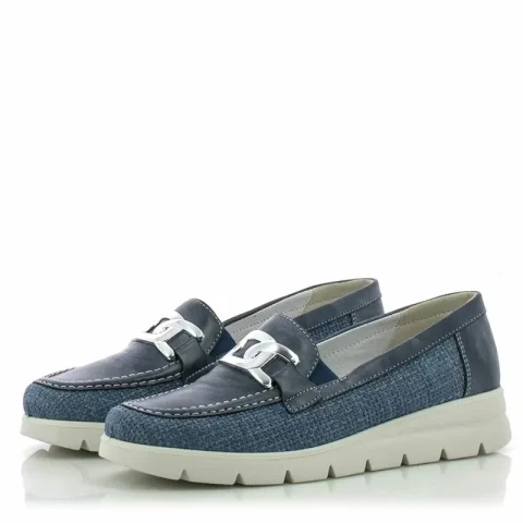 Дамски Лоуфър IMAC – 755130 AIKE JEANS/BLUE — снимка 2