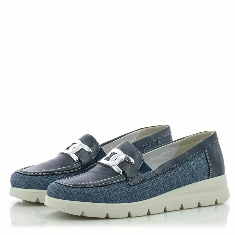 Дамски Лоуфър IMAC – 755130 AIKE JEANS/BLUE — снимка 2