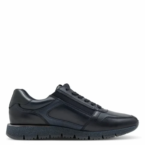 Дамски Сникърс TAMARIS – 1-23776-44-848 NAVY LEATHER — снимка 2