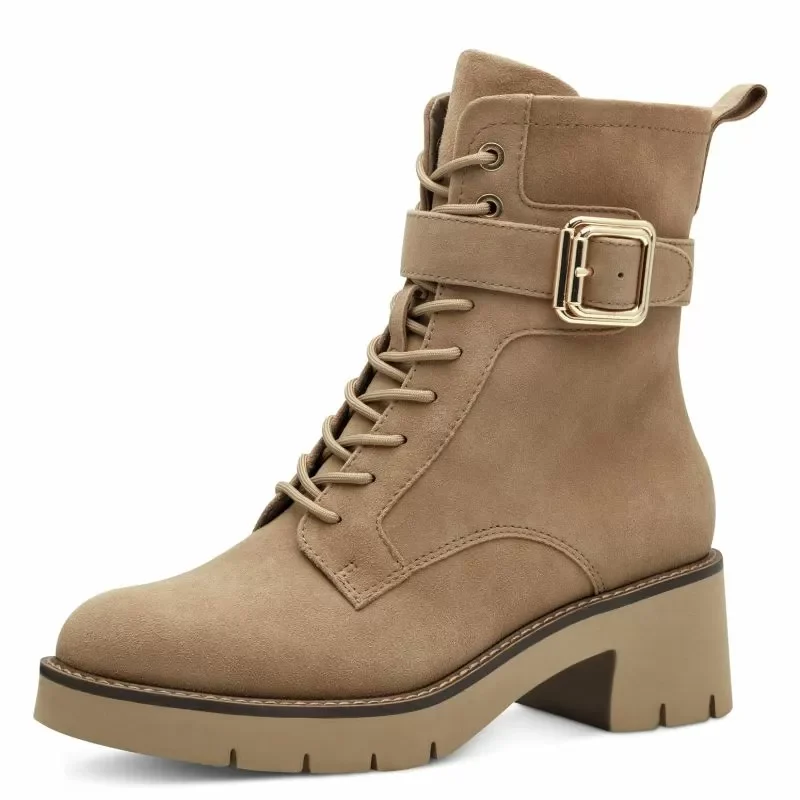 Дамски Кубинки TAMARIS – 1-25240-43-400 BEIGE — снимка 3