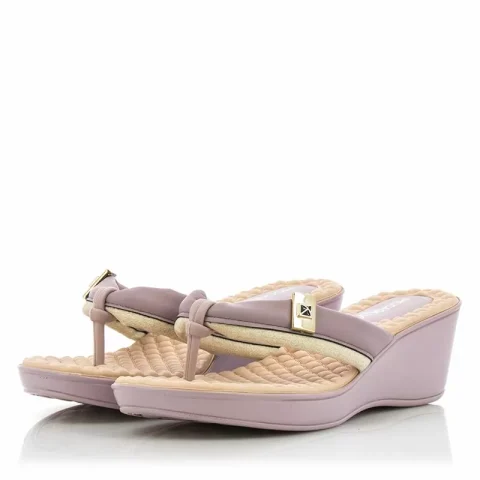 Дамски Чехли На Платформа PICCADILLY – 54032201 STRETCH SOFT LAVANDA — снимка 3