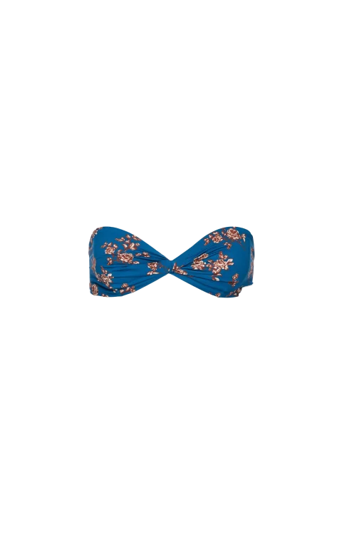 Twisted Bandeau Swim Top