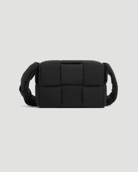 Small Padded Tech Cassette in Black