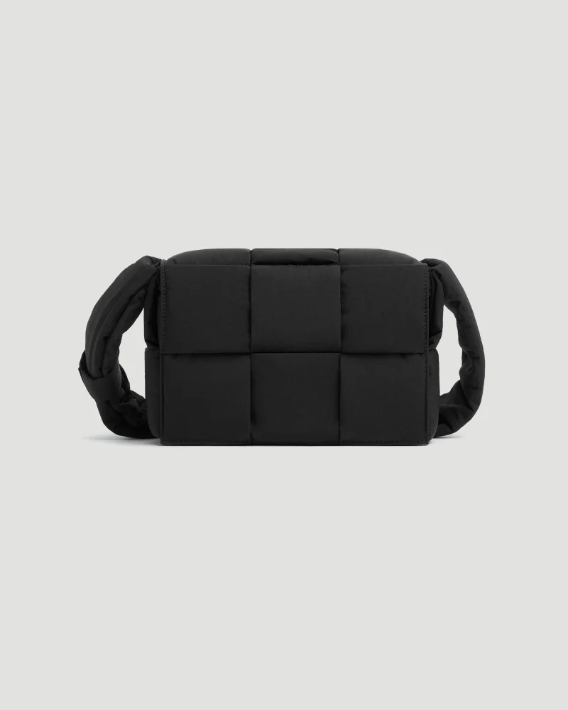 Small Padded Tech Cassette in Black