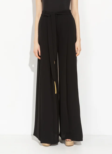 Широк панталон с колан Max Mara Studio Msevalico — снимка 2