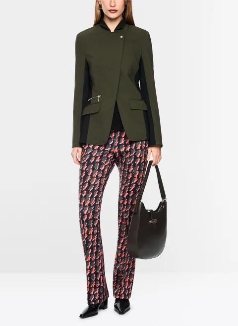 Блейзър с контрастни кантове Marc Cain Collections