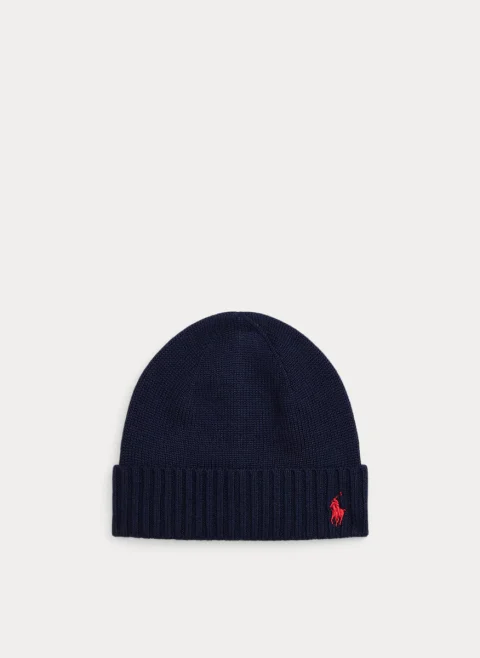 Шапка с бродерия Ralph Lauren Kids 6-14