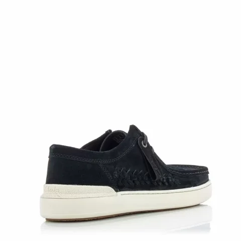 Мъжки Ежедневни CLARKS – 26172449 COURTLITE WEAVE BLACK — снимка 2