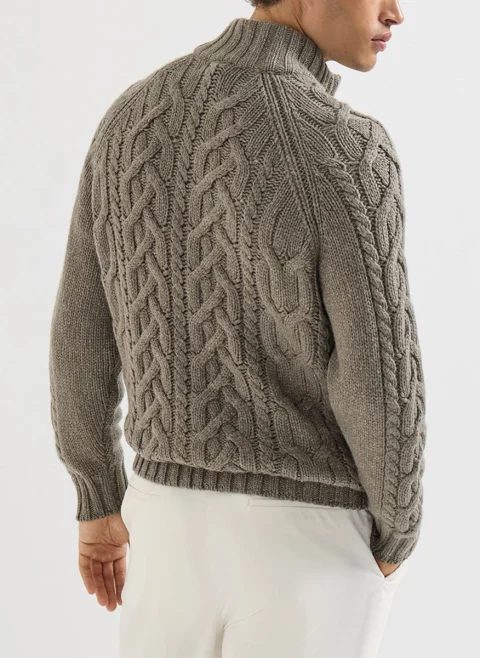Жилетка от кашмир 'Feather yarn' Brunello Cucinelli — снимка 3