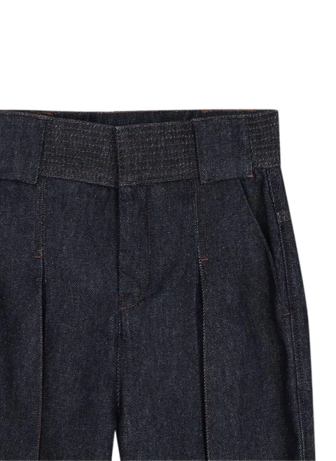 Деним 'Pin-tuck' Lanvin Kids — снимка 3
