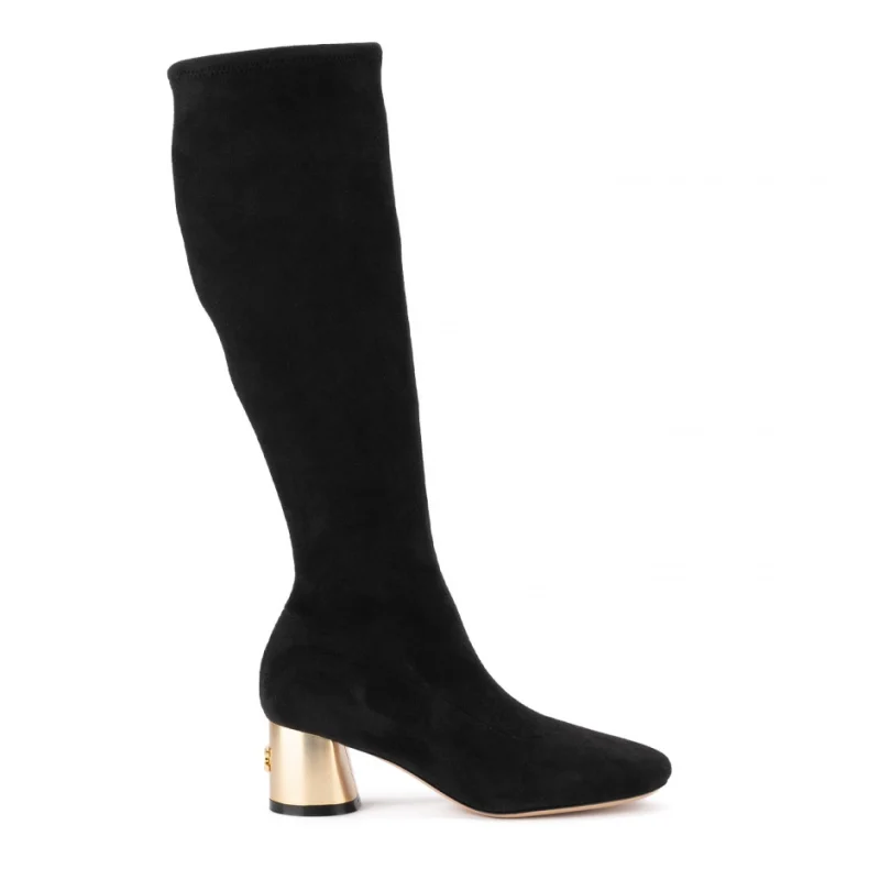 Дамски черни ботуши Casadei