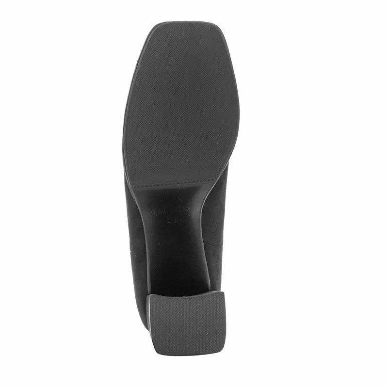 Дамски Боти На Ток QUEEN HELENA – ZM9227-BLACK — снимка 4