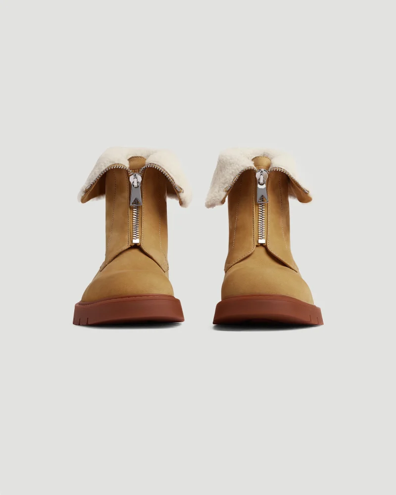 Haddock Ankle Boot in Beige — снимка 2
