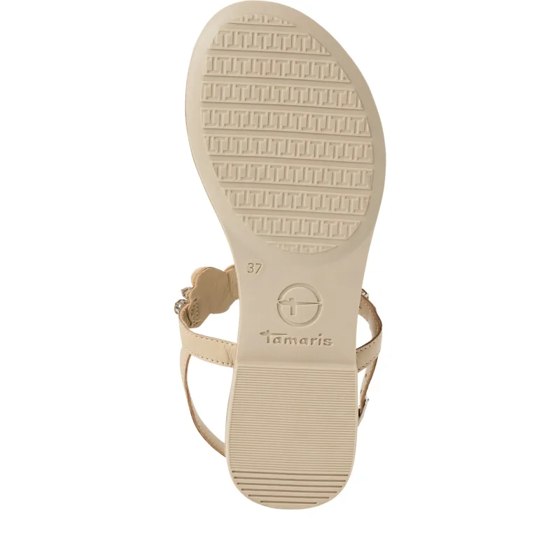 Дамски Равни Сандали TAMARIS – 1-28163-42-430 IVORY COMB_1 — снимка 6