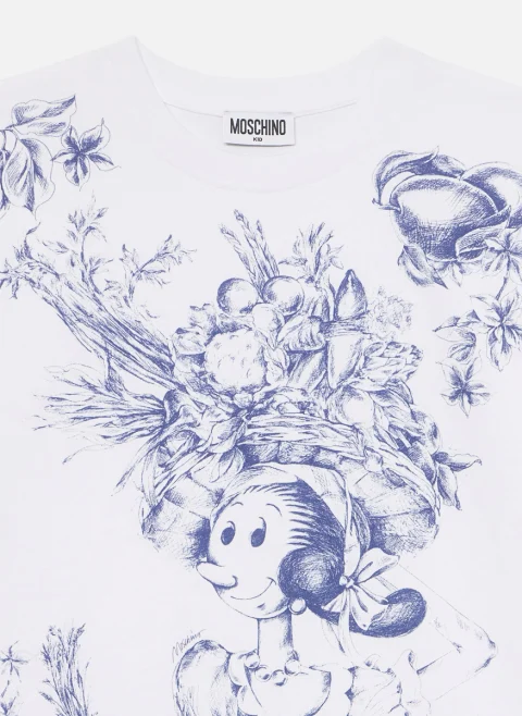 Тишърт с тематичен дизайн 'Olivia' Moschino Kids — снимка 2