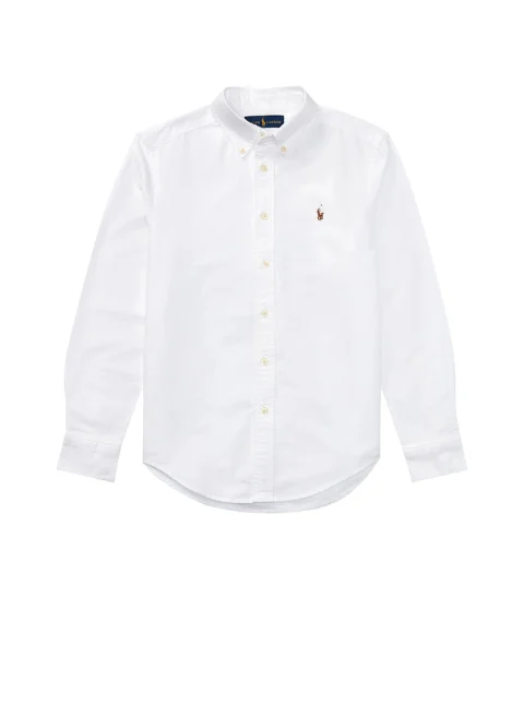 Риза с бродерия Ralph Lauren Kids 7-14