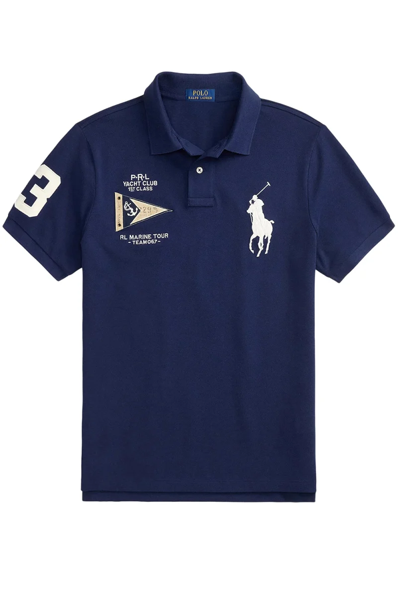 Polo 20/1 Mesh-Knt 710B21921001 410 navy