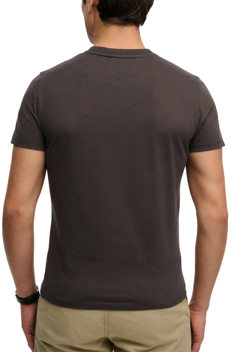 T-Shirt D1 Essential Logo Emb M1011245B q29 carbon black — снимка 2